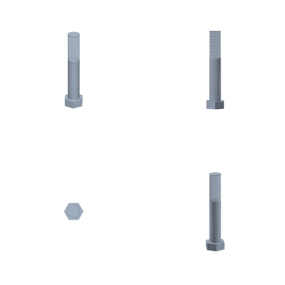 Болт М20×120 ГОСТ 7798-70
