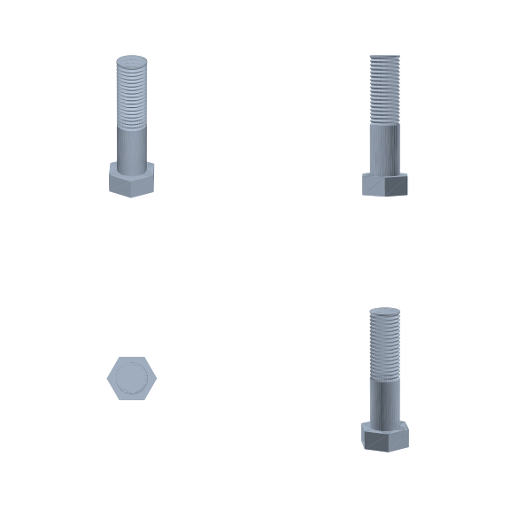 Болт М20×80 ГОСТ 7798-70