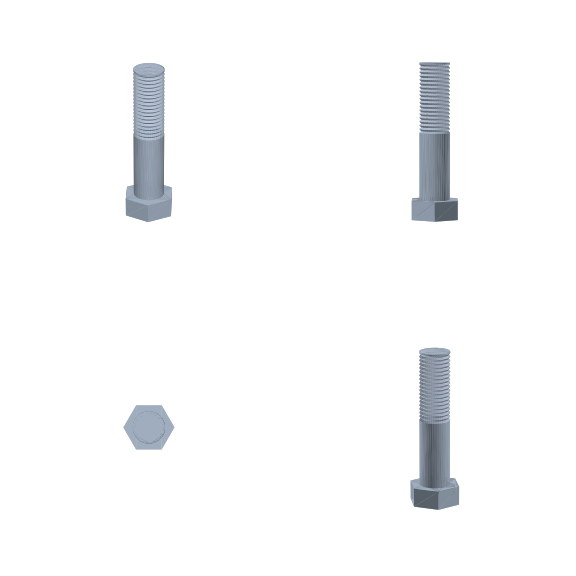 Болт М20×90 ГОСТ 7798-70