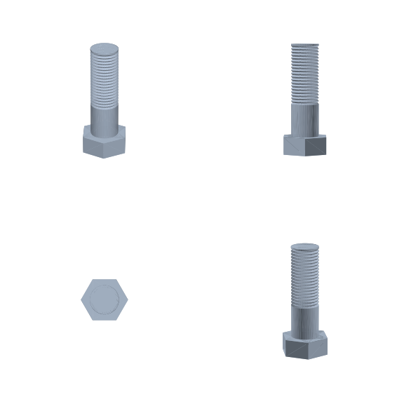 Болт М36×120 ГОСТ 7798-70