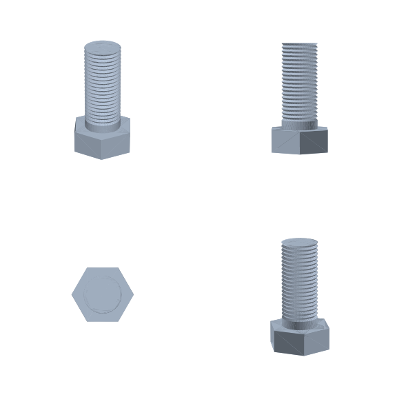 Болт М42×100 ГОСТ 7798-70