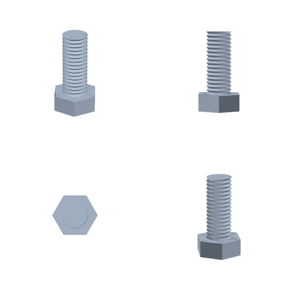 Болт М8×20 ГОСТ 7798-70