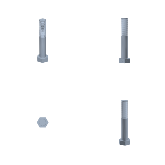 Болт М8×50 ГОСТ 7798-70