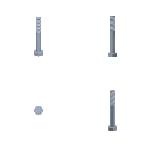 Болт М8×55 ГОСТ 7798-70