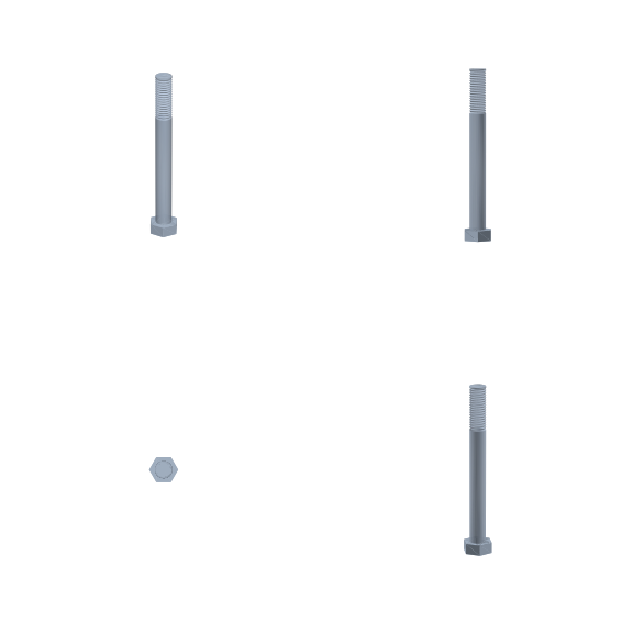 Болт М8×80 ГОСТ 7798-70